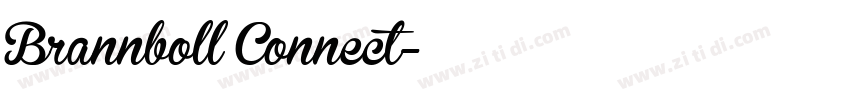 Brannboll Connect字体转换